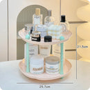 Axyaa Double-layer Desk Organizer Shelf for Cosmetic and Office Storage