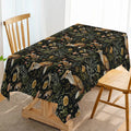 Axyaa Table Runner - Farmhouse Dining Decor for Kitchen, Wedding Party, Rabbit Flower Mushroom Theme