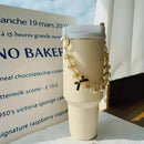 Axyaa Beads Tumbler Handle Strap for Stanley Cup 40/30 oz Thermos Cups.