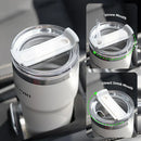 Axyaa Stainless Steel Insulation Cup with Straw for Hot and Cold Drinks
