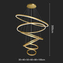 Axyaa Modern LED Pendant Light for Living Room and Dining Room