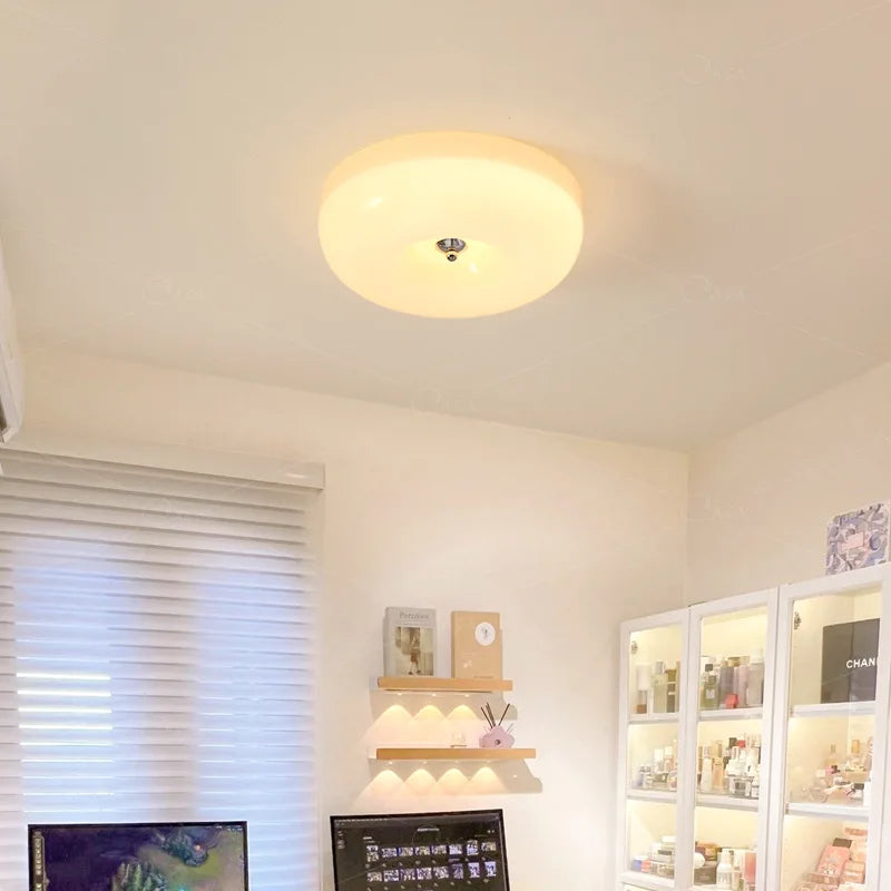 Axyaa French Cream Ceiling Lamp for Children's Room and Bedroom