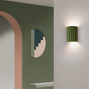Axyaa Nordic Pumpkin Resin Wall Lamp for Modern Bedroom Decor