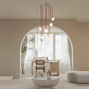 Axyaa Glass Ball Pendant Lamp for Modern Living Spaces