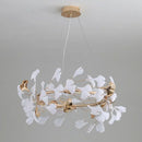 Axyaa Ginkgo Leaf Chandelier: Luxury Designer Art Nordic Branch Lamp