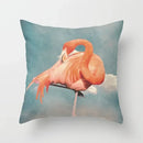 Axyaa Flamingo Pattern Cushion Cover 45*45cm