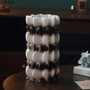 Axyaa Ceramic Vase Plant Pot Floral Vases Room Decor Aesthetic Ornaments
