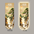 Jinshan LED Display Clock Painting for Axyaa Living Room Décor