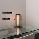 Nordic Glass Pendant Light by Axyaa - Smoke White Glass - LED Desk Lamp