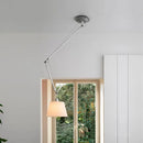 Axyaa Telescopic Long-arm Ceiling Lamp - Single/Double-head Chandelier