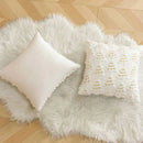 Axyaa Christmas Tree Pillow Covers 18 x 18 Plush Faux Wool Decorative Couch Pillow