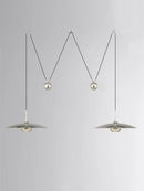 Axyaa LED Pendant Lighting Lamp Adjustable Hanging Bedroom Dining Room Fixture