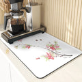 Axyaa Diatomaceous Earth Silicone Dish Mat Set - Kitchen Drying Mats
