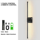 Axyaa LED Wall Sconce Lights 350° Touch Dimmable Rotatable Wall Lamps