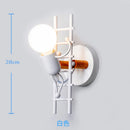 Axyaa LED Wall Lamp Iron Aluminum Body Warm White CCT 220V Modern Minimalist Style