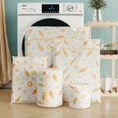Axyaa Cartoon Print Wardrobe & Washing Machine Storage Bags, Set of 5