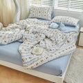Axyaa Summer Cool Quilt Set - Small Fresh Student Dormitory Thin Quilt