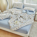 Axyaa Summer Cool Quilt Set - Small Fresh Student Dormitory Thin Quilt
