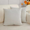 Fluffy Nordic Style Sofa Pillow Cover by Axyaa
