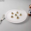 Axya Clear Glass Dinner Plate Set of 4