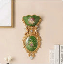 Axyaa Diamond Angel Wall Vase: Elegant Home Decor Resin Flower Pot Mural for Restaurants