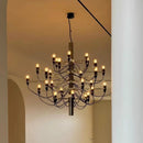 Axyaa Designer Chandeliers LED Lighting Fixtures for High Rise VillaStaircase and Dining Room