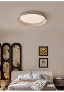 Axyaa Wabi-Sabi Cement LED Ceiling Lamp Home Decor Lighting