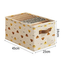 Axyaa Fabric Clothes Storage Box Organizer Cabinet - Foldable Multi-Purpose Drawer Box