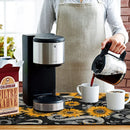 Absorbent Sunflower Devil's Eye Drying Pad by Axyaa for Stylish Kitchen Organization