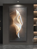 Axyaa LED Abstract Mural Wall Lamp for Bedroom, Living Room, Study & Staircase