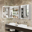 Axyaa LED Lighted Mirror Wall Medicine Cabinet with Bluetooth Speaker