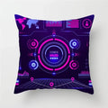 Cartoon Spacecraft Astronaut Rocket Pillowcase for Home Decor - Axyaa