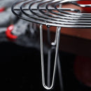 Axyaa Stainless Steel Steaming Rack - Durable Cooling Holder for Pressure Cooker
