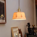 Axyaa Japanese Style LED Ceramic Pendant Light Chandelier