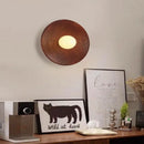 Axyaa Japanese Retro Wabi-Sabi Wall Lamp for Bedroom & Hallway