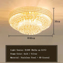 Axyaa Crystal Ceiling Lighting for Luxury Spaces