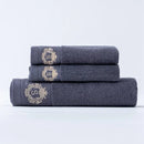 Axyaa Cotton Hotel Bath Towel Set - Skin-Friendly & Soft - Class B Eco-Friendly Fibers