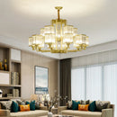 Axyaa Duplex Crystal Chandelier for Home, Restaurant, Hotel, and Lobby Lighting