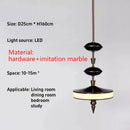 Axyaa Marble Pendant Lamp Chandelier for Bedside, Restaurant, and Bar Lighting