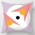 Axyaa Geometric Ginkgo Leaf Print Pillow Cover for Stylish Home & Office Decor