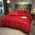 Axyaa Embroidered Duvet Cover Set | Soft & Skin-Friendly Bedding for Queen & King Beds