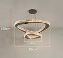 Axyaa Modern LED Chandelier Pendant Light for Indoor Dining Room Lighting