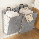 Axyaa Wall-mounted Laundry Basket: Large Capacity, Foldable Storage Bin