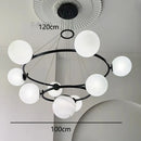 Axyaa Modern LED Pendant Light Fixtures for Living and Dining Room Chandeliers