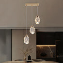 Axyaa Crystal Chandelier Pendant Light for Elegant Living Room and Bedroom Lighting