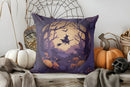 Axyaa Cute Ghosts Holding Hands Halloween Pillow Cover for Sofa Bedroom Car