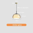 Axyaa Glass Jelly Chandelier Pendant Lamp for Living Room, Bedroom, and Restaurant