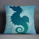 Axyaa Dark Green Floral Animal Pattern Pillow Case for Modern Home Decor