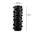 Axyaa Abstract Dots Resin Vase with Round Irregular Bumps