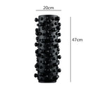 Axyaa Abstract Dots Resin Vase with Round Irregular Bumps